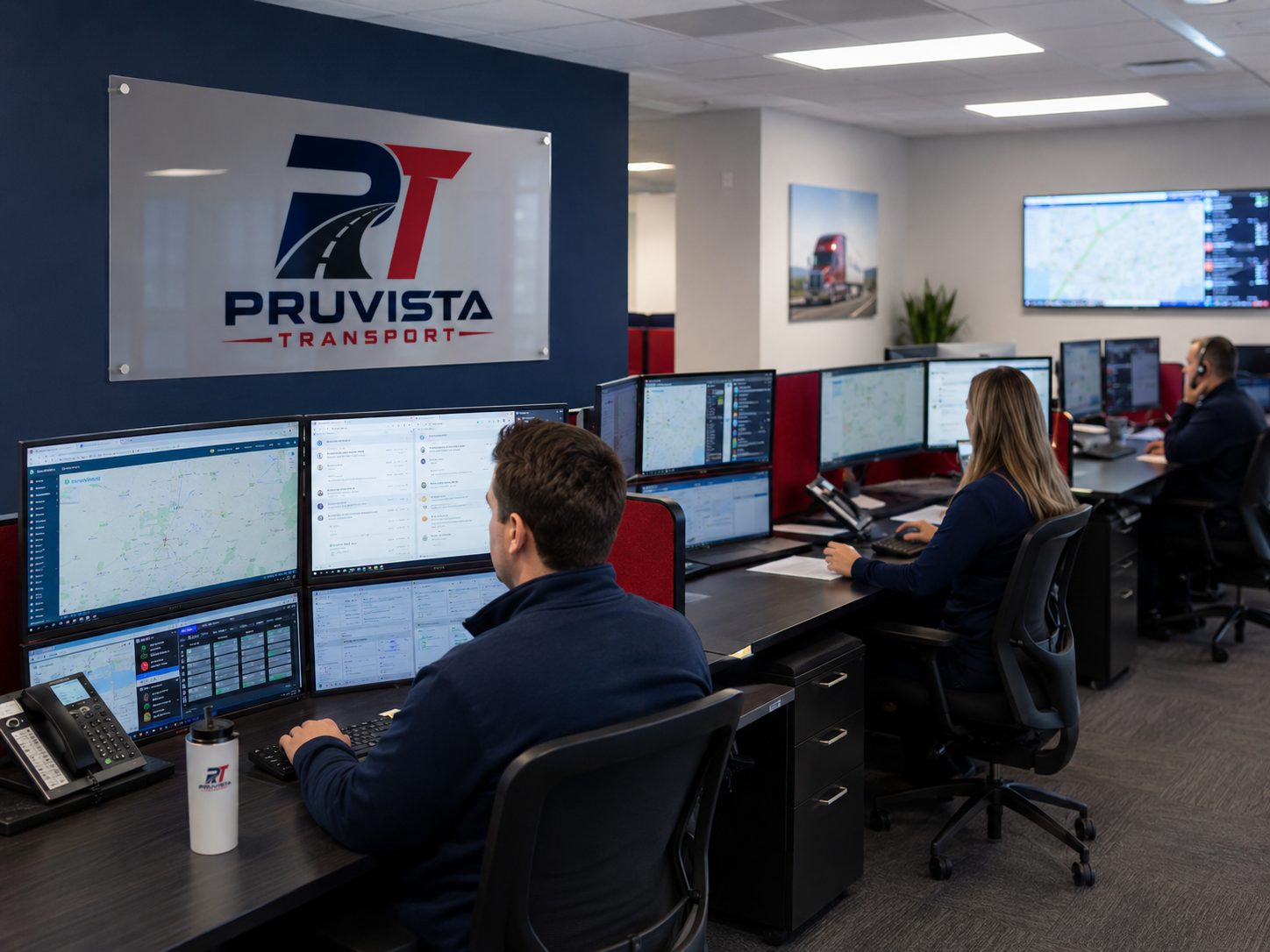 Pruvista Transport dispatch center
